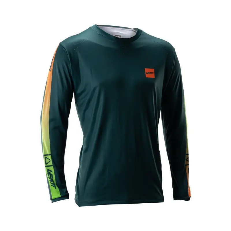 Maglia MTB A Maniche Lunghe Gravity 4.0 Spruce Green Taglia S - image