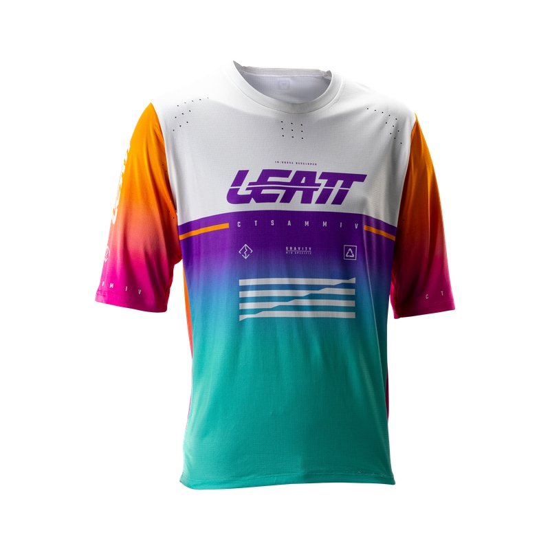 Maglia MTB A Maniche Corte Gravity 4.0 Pinata Purple Taglia S