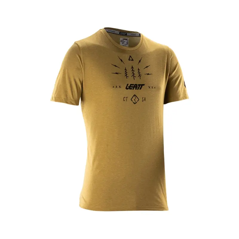 Maglia MTB A Maniche Corte Gravity 3.0 Brass Brown Taglia XS - image