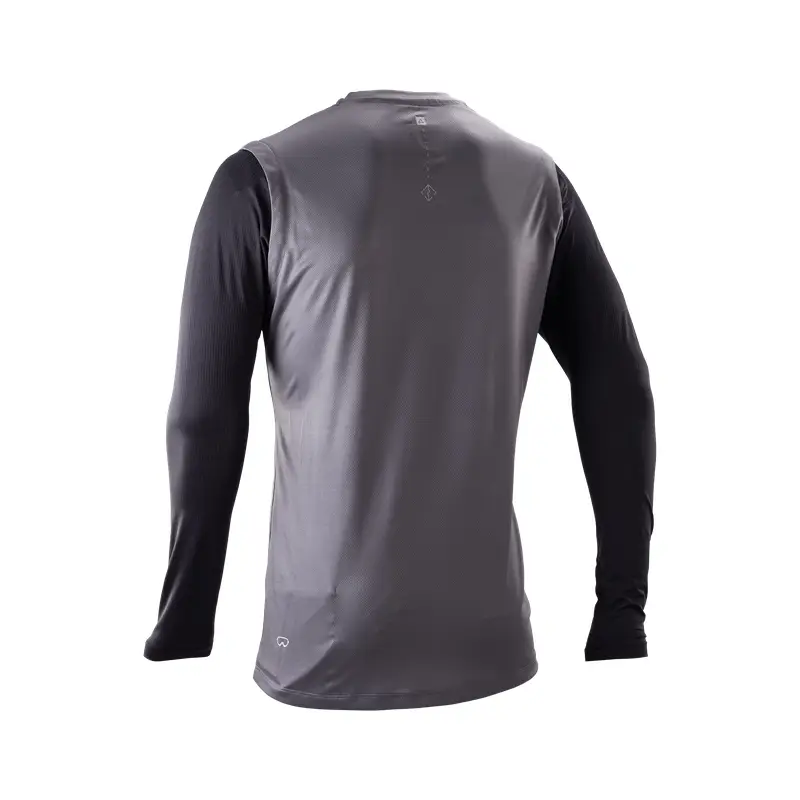 Gravity 2.0 Graphite Black Long Sleeve MTB Jersey Size S #1