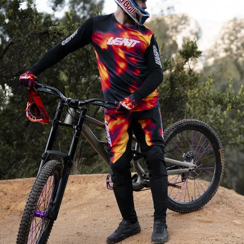 Pantaloni MTB Gravity 8.0 Heatmap Red Taglia XS #3