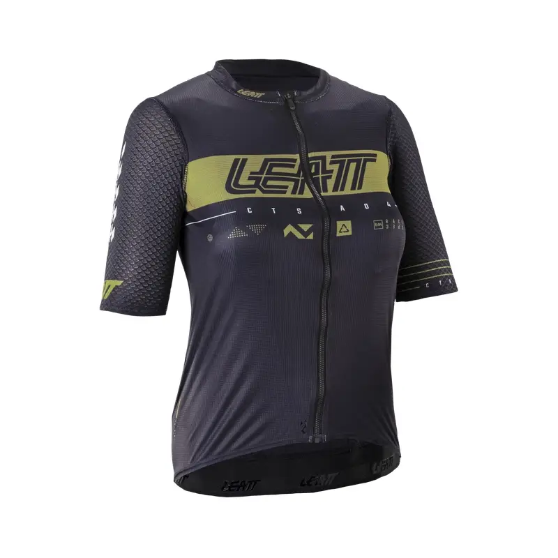 Maglia MTB A Maniche Corte Endurance 6.0 Donna Racing Black Taglia XS - image