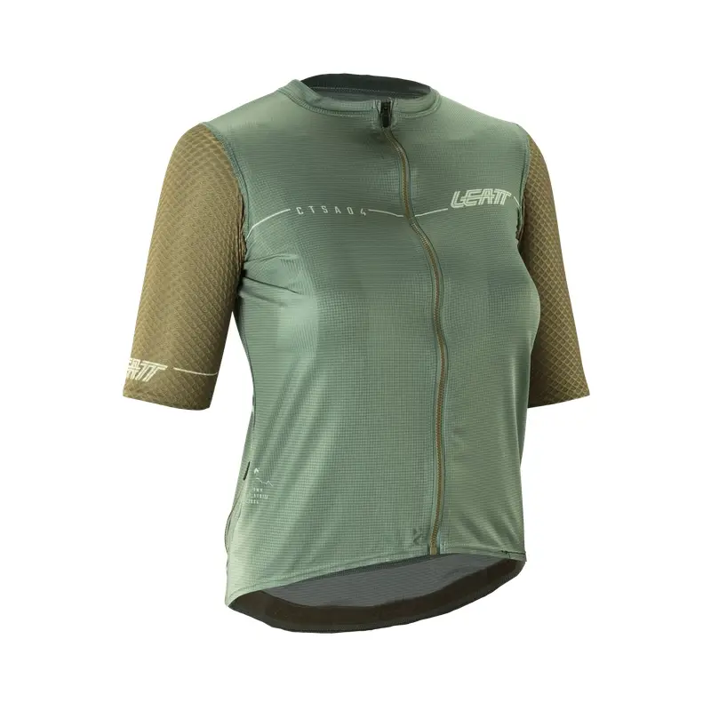 MTB Kurzarm-Trikot Endurance 6.0 Damen Mist Green Größe M - image