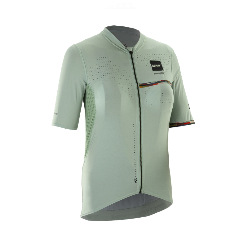 Maglia MTB A Maniche Corte Endurance 5.0 Cargo Donna Mist Green Taglia XS