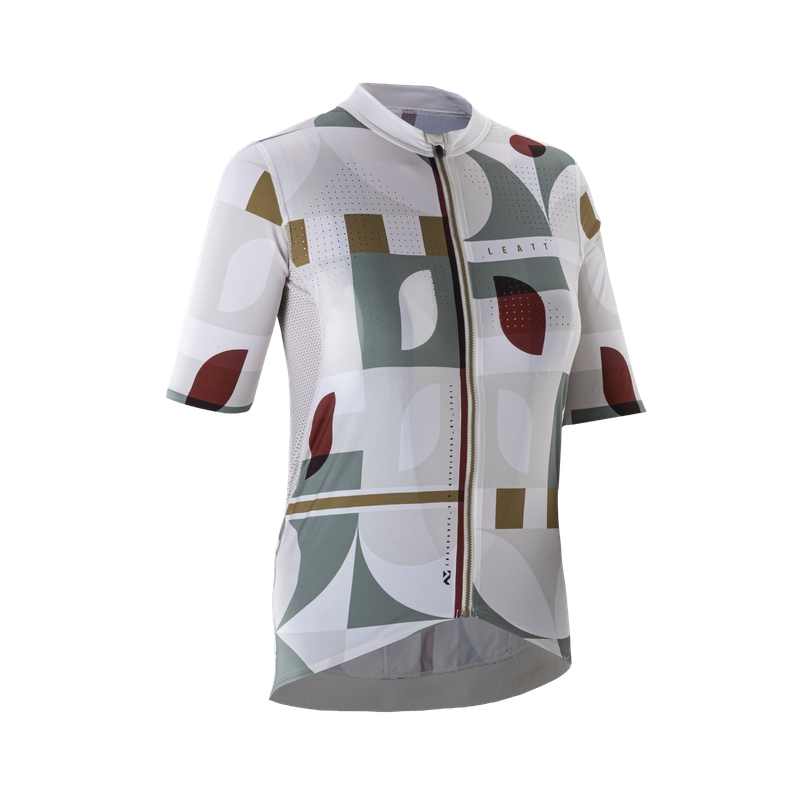 Maglia MTB A Maniche Corte Endurance 5.0 Cargo Donna White Canvas Taglia XS