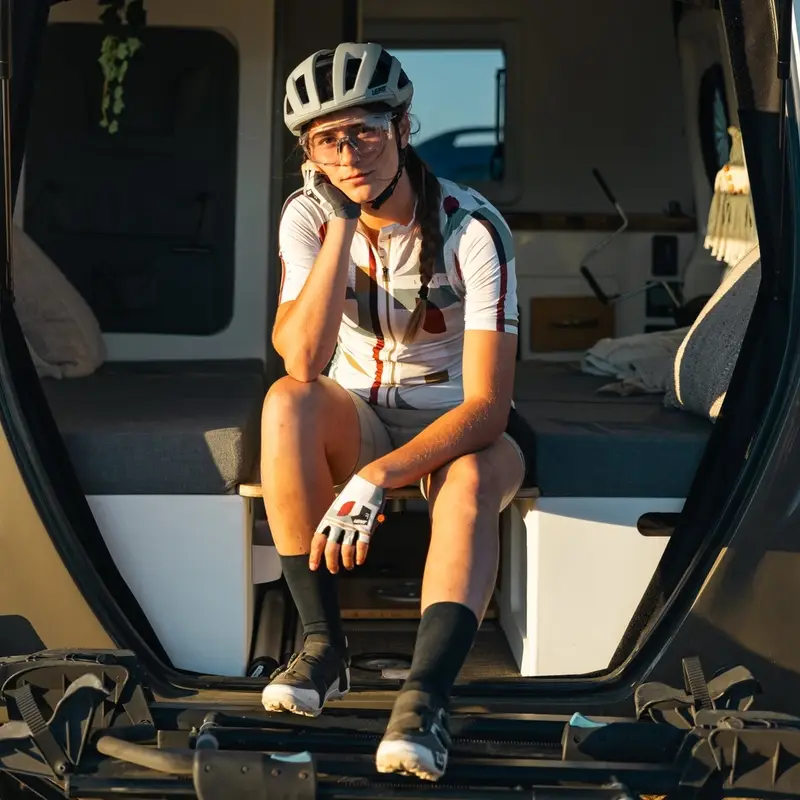 Maglia MTB A Maniche Corte Endurance 5.0 Cargo Donna White Canvas Taglia XS #4