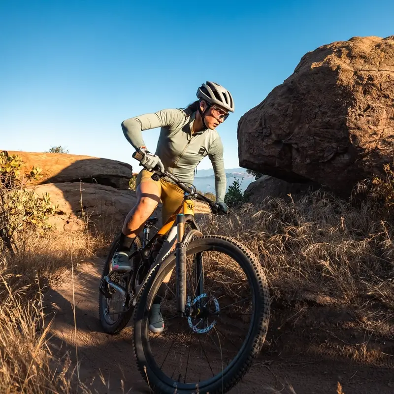 Camiseta MTB de Manga Larga Endurance 4.0 Mujer Mist Green Talla S #3