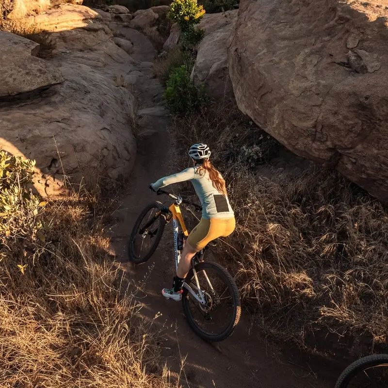 Camiseta MTB de Manga Larga Endurance 4.0 Mujer Mist Green Talla S #4