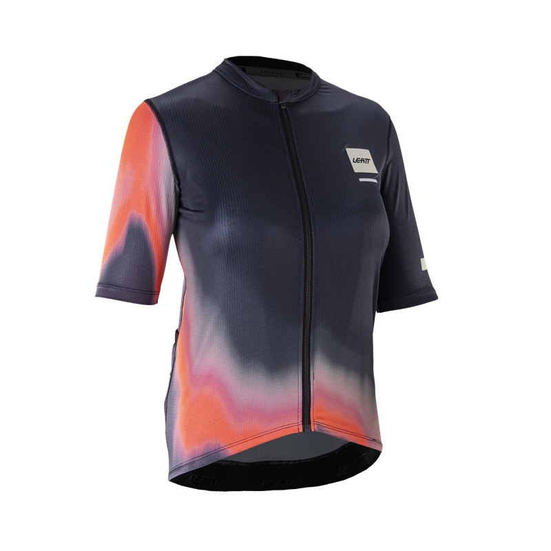 Maglia MTB A Maniche Corte Endurance 3.0 Donna Heatmap Black Taglia XS