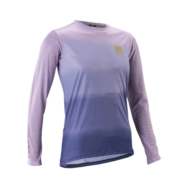 Maglia MTB A Maniche Lunghe Trail 3.0 Donna Cosmic Blue Taglia L - image
