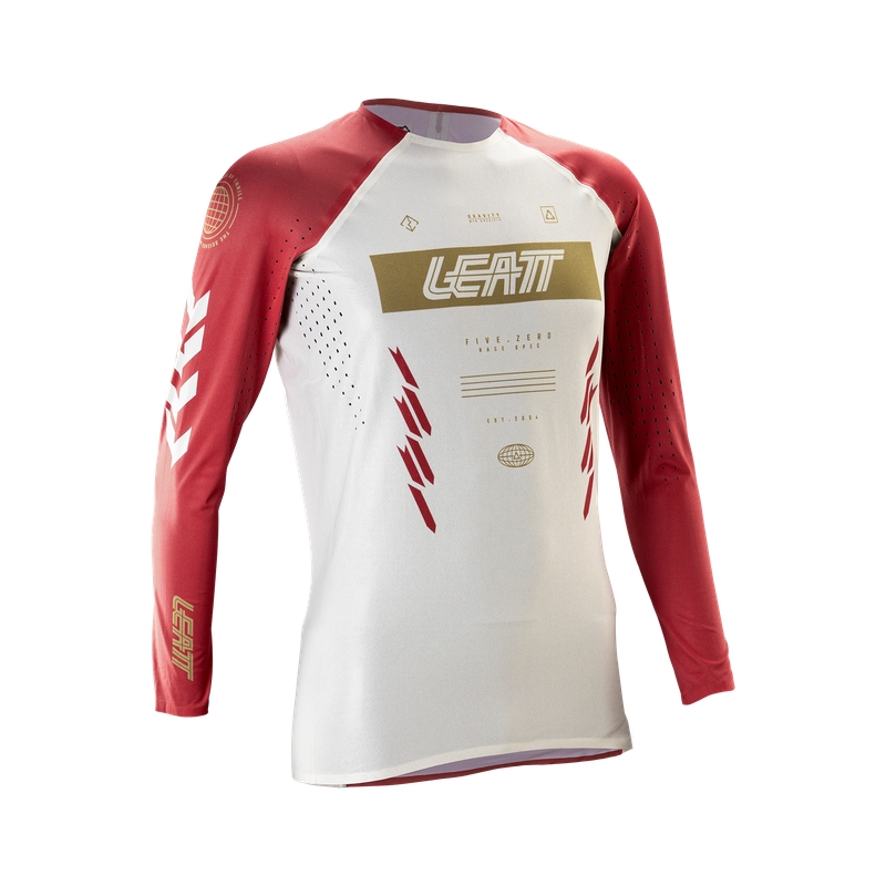 Maglia MTB A Maniche Corte Gravity 5.0 Donna Race Red Taglia XS