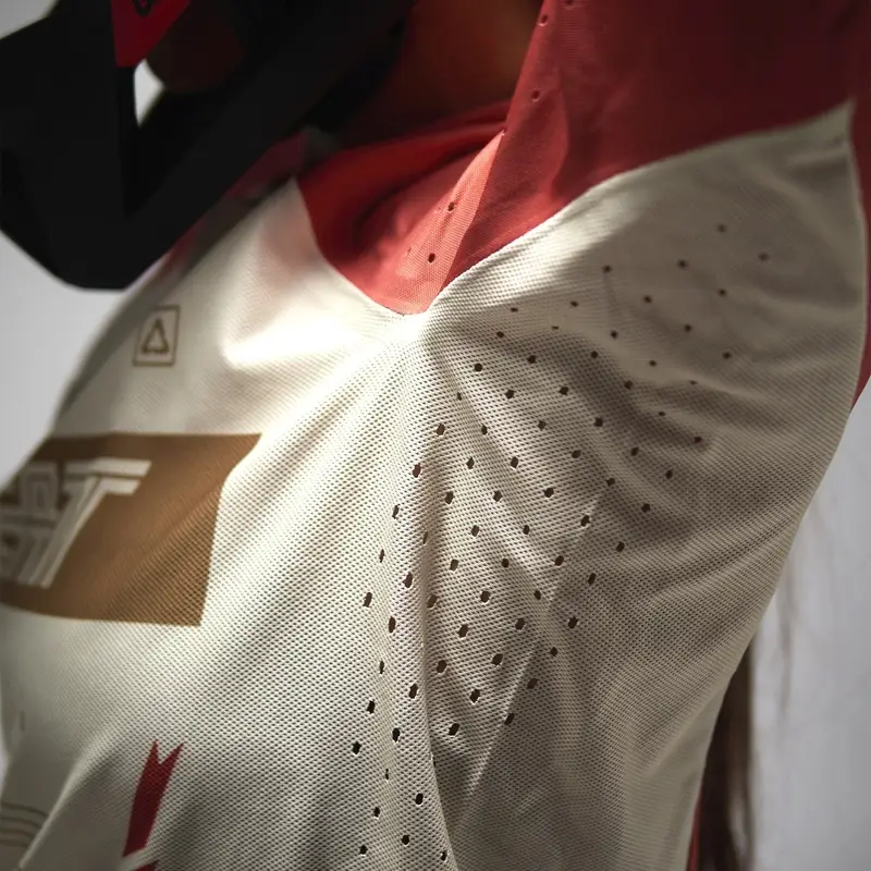 Maglia MTB A Maniche Corte Gravity 5.0 Donna Race Red Taglia XS #4