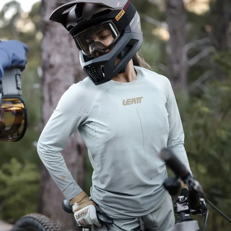 Gravity 5.0 Damen Kurzarm-MTB-Trikot Mintgrün Größe XL #3