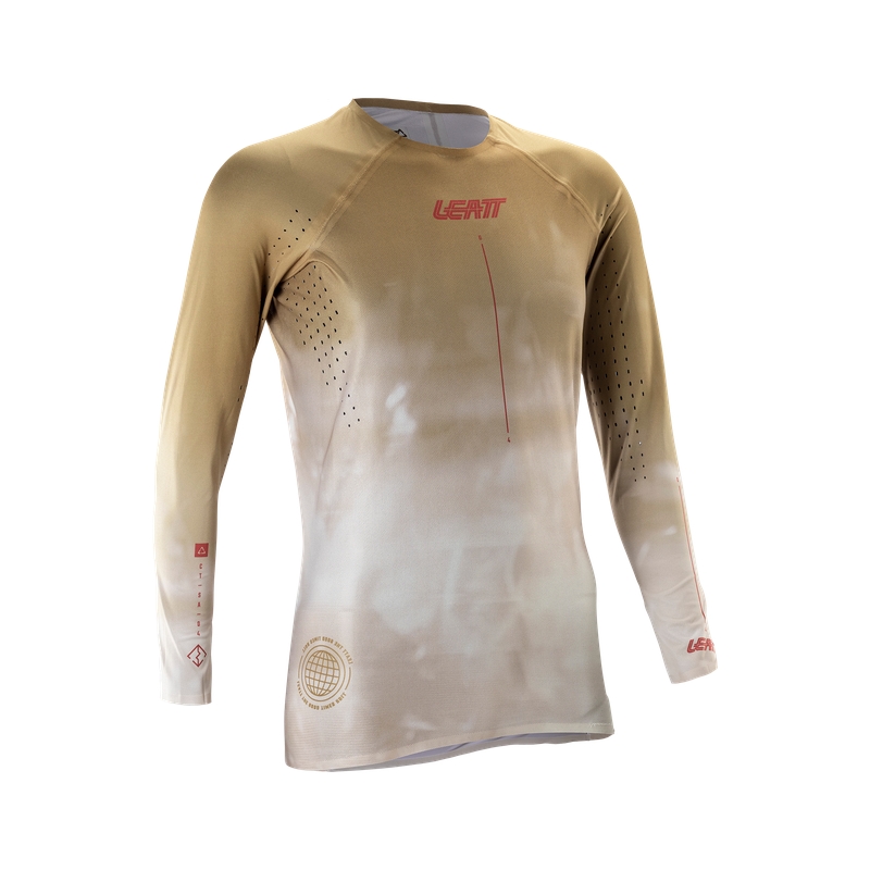 Maglia MTB A Maniche Corte Gravity 5.0 Donna Brass Brown Taglia XS