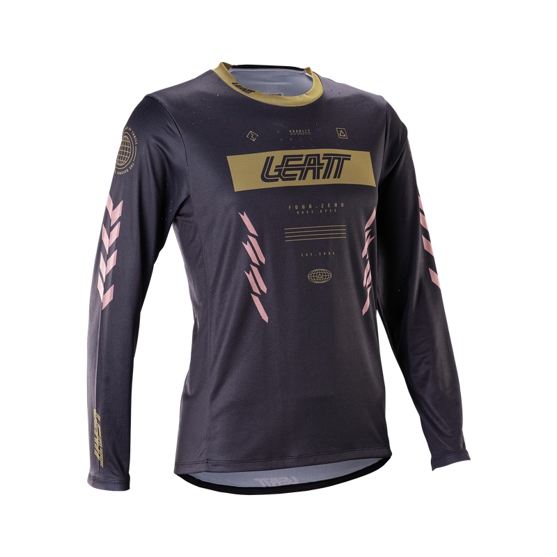 Maglia MTB A Maniche Lunghe Gravity 4.0 Donna Race Black Taglia XS