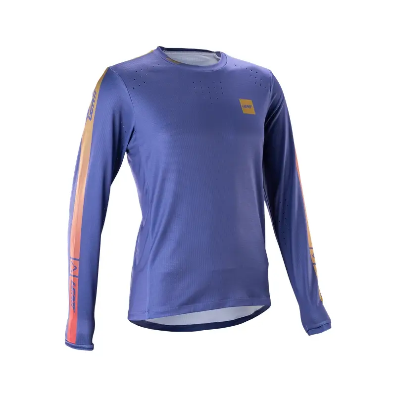 Maglia MTB A Maniche Lunghe Gravity 4.0 Donna Cosmic Blue Taglia XS - image