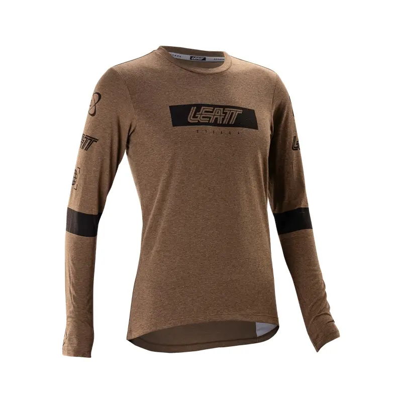 Camiseta MTB de Manga Larga Gravity 3.0 Mujer Loam Brown Talla S - image