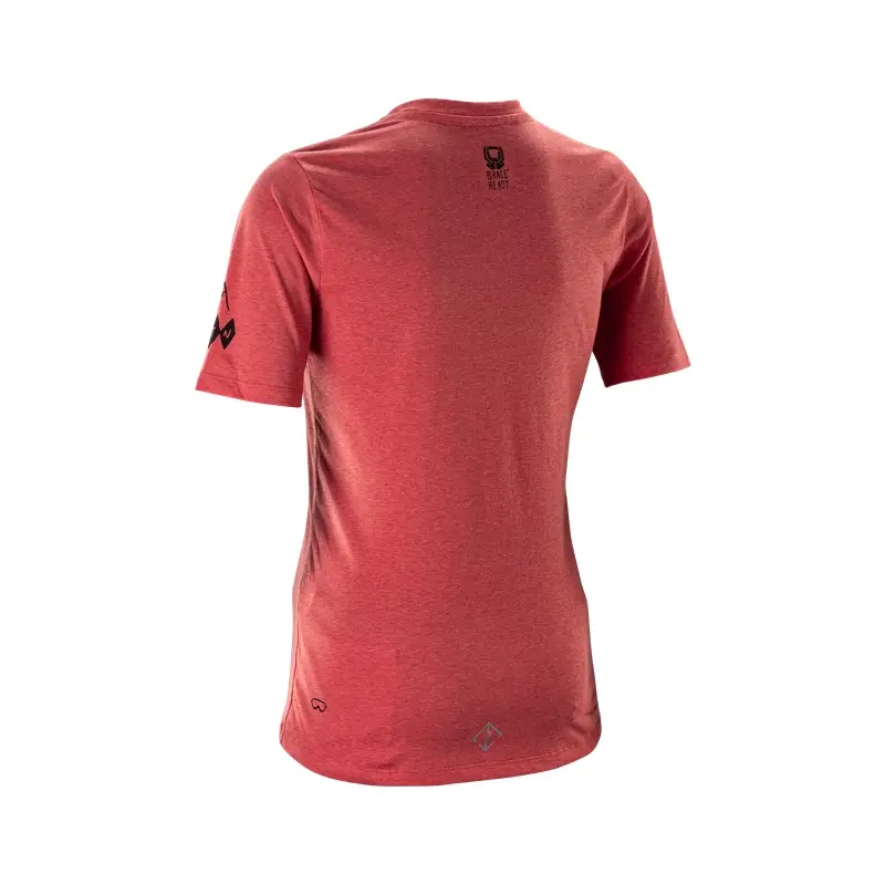 Maglia MTB A Maniche Corte Gravity 3.0 Donna Dusty Red Taglia XS #1