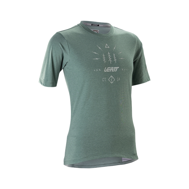 Maglia MTB A Maniche Corte Gravity 3.0 Donna Mist Green Taglia XS