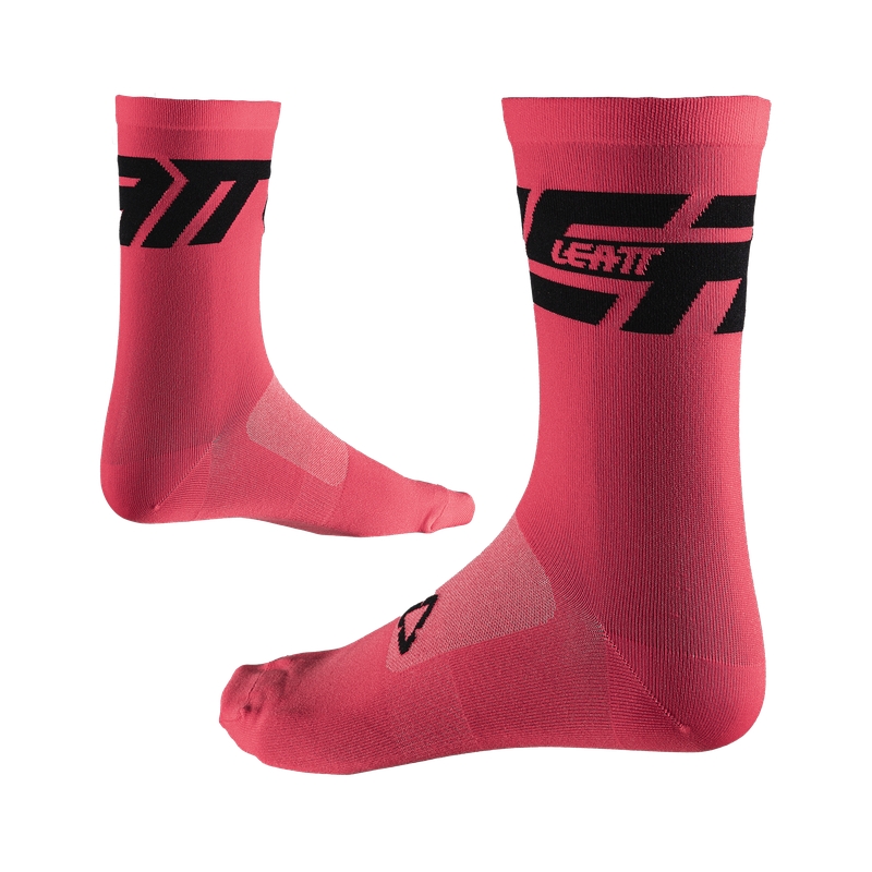 Calze Estive MTB Endurance Neon Pink Taglia 38-42