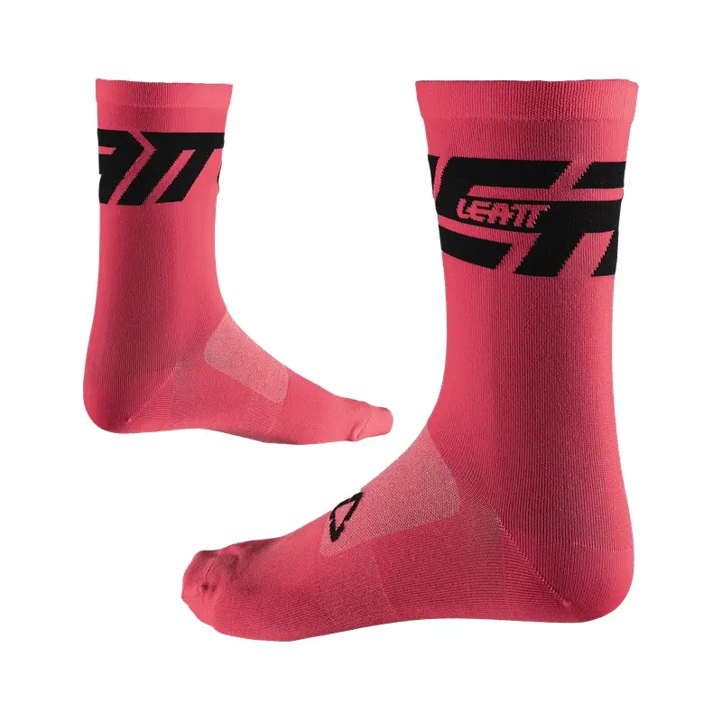 Calze Estive MTB Endurance Neon Pink Taglia 38-42 - image