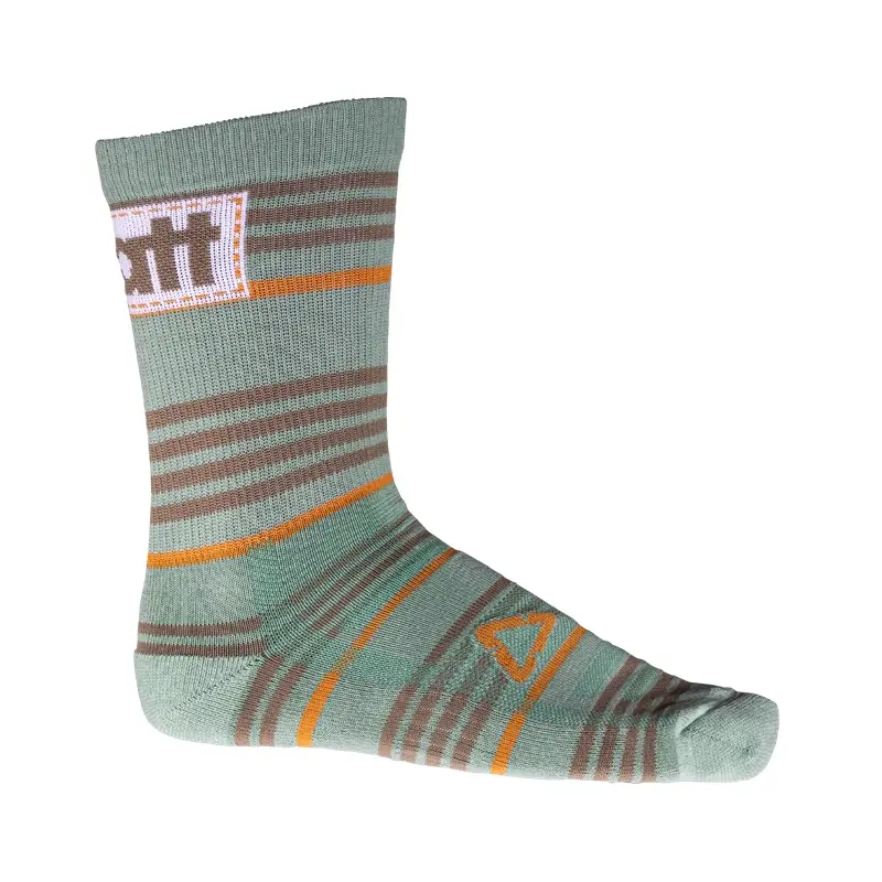 Calze Estive MTB Black/Cream White/Mist Green Taglia 38-42 #7