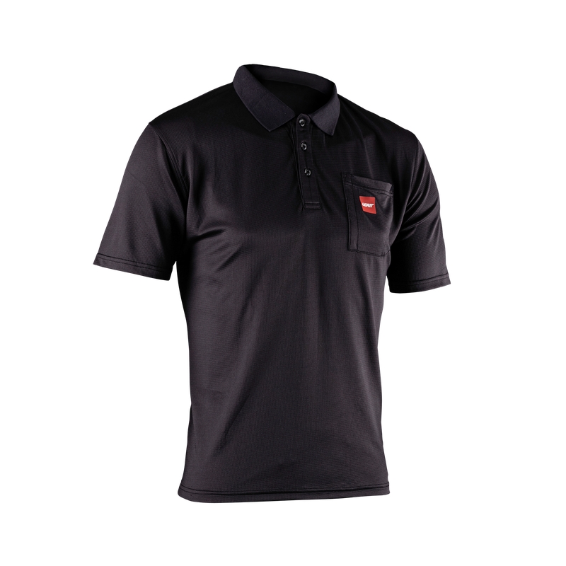 Polo A Maniche Corte Team Black Taglia S