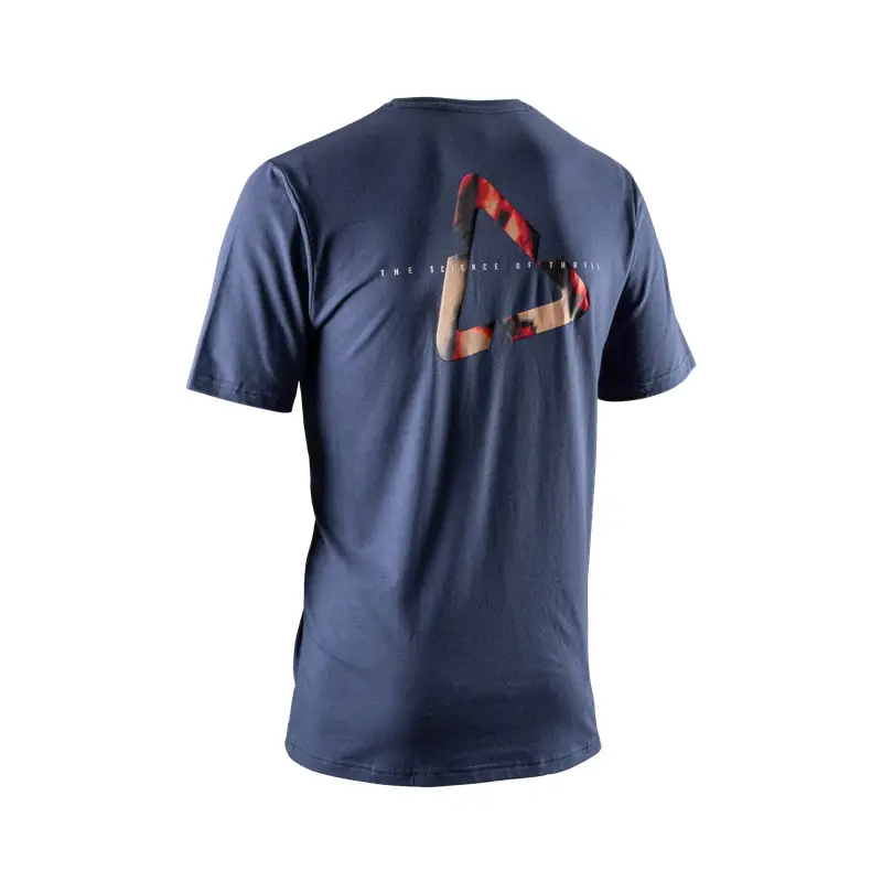 Maglia A Maniche Corte Core Denim Blue Taglia S #1