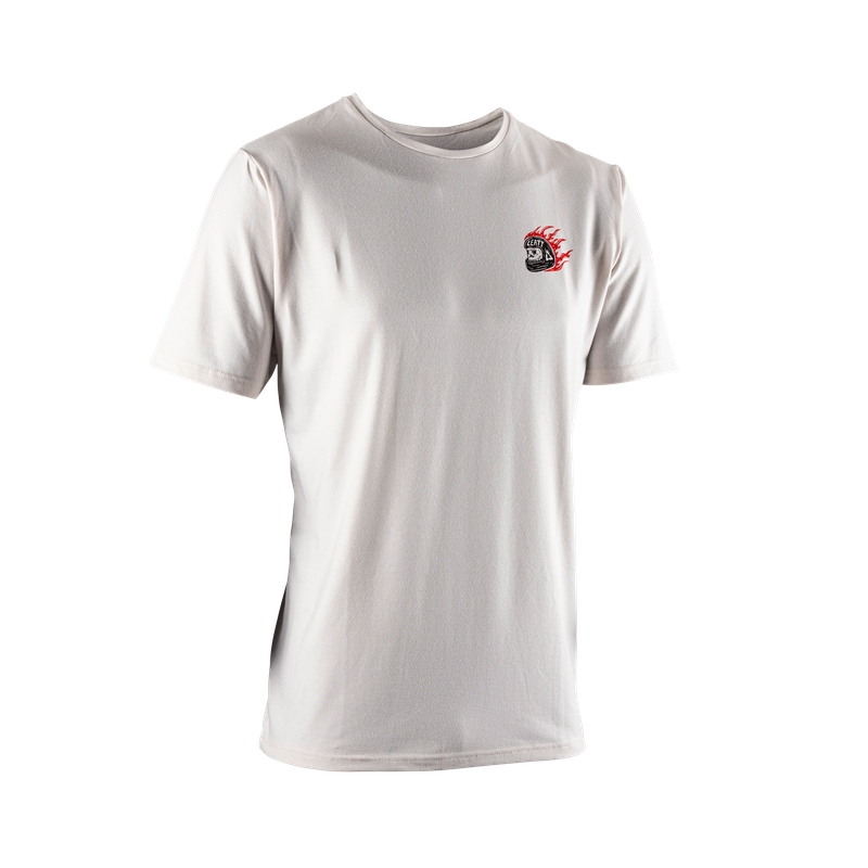 Maglia A Maniche Corte Core Cream White Taglia S