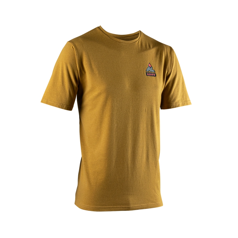 Maglia A Maniche Corte Core Brass Brown Taglia S