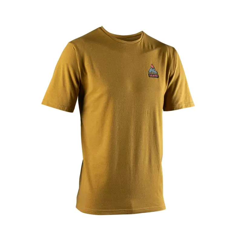 Maglia A Maniche Corte Core Brass Brown Taglia S - image