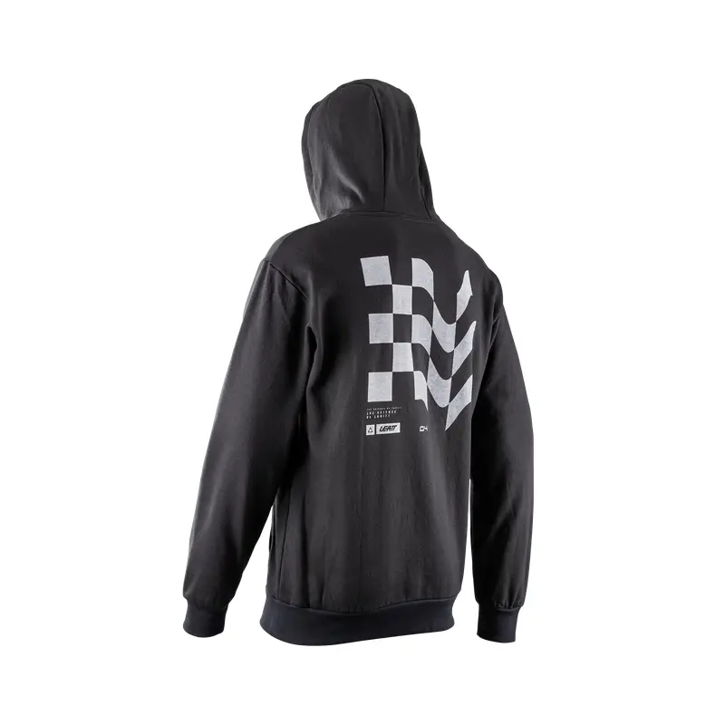 Sweat-shirt à capuche vintage noir noyau Taille 3XL #1