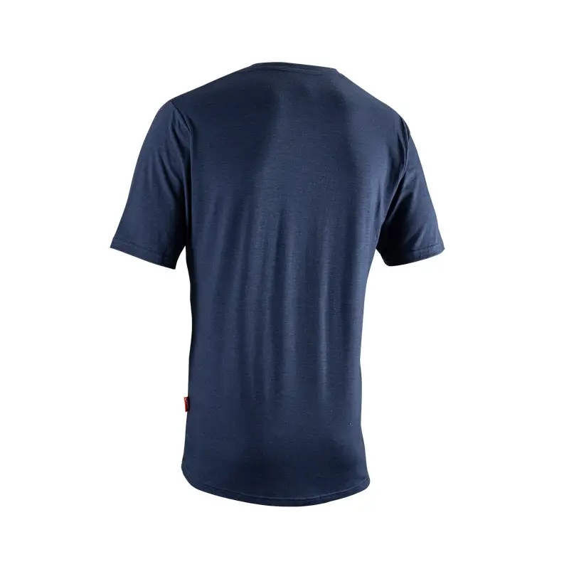 Maglia A Maniche Corte Tech Denim Blue Taglia S #1
