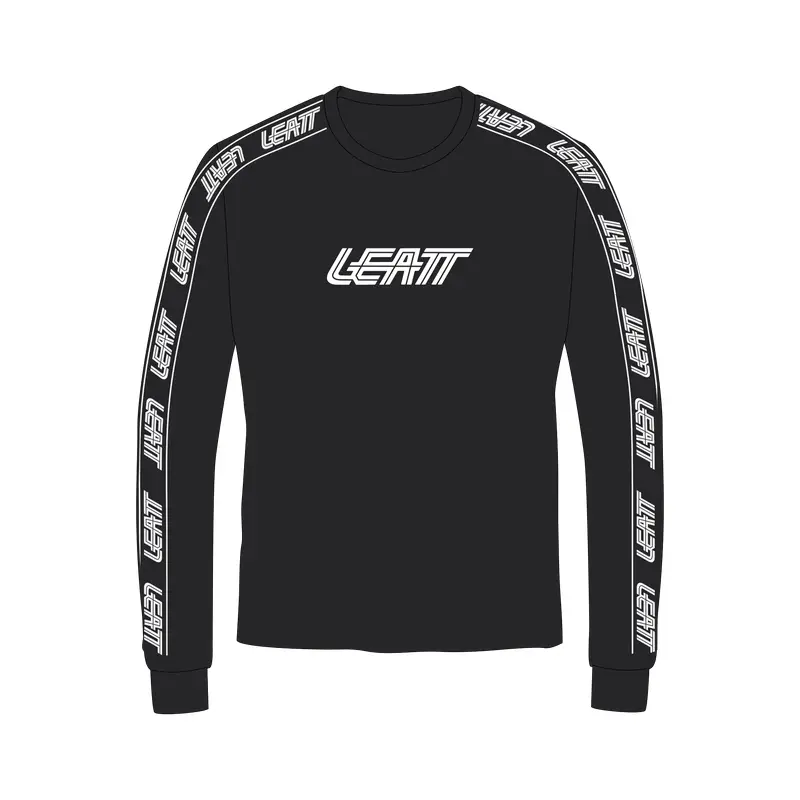 Maglia MTB A Maniche Lunghe Tech Black Taglia S - image