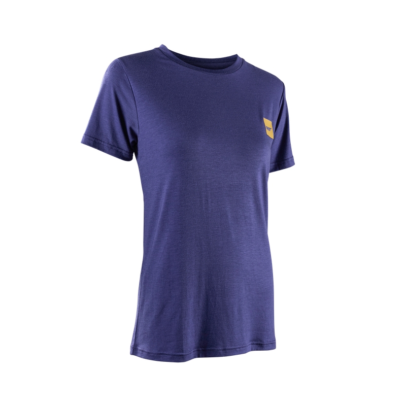 Maglia A Maniche Corte Tech Donna Cosmic Blue Taglia XS