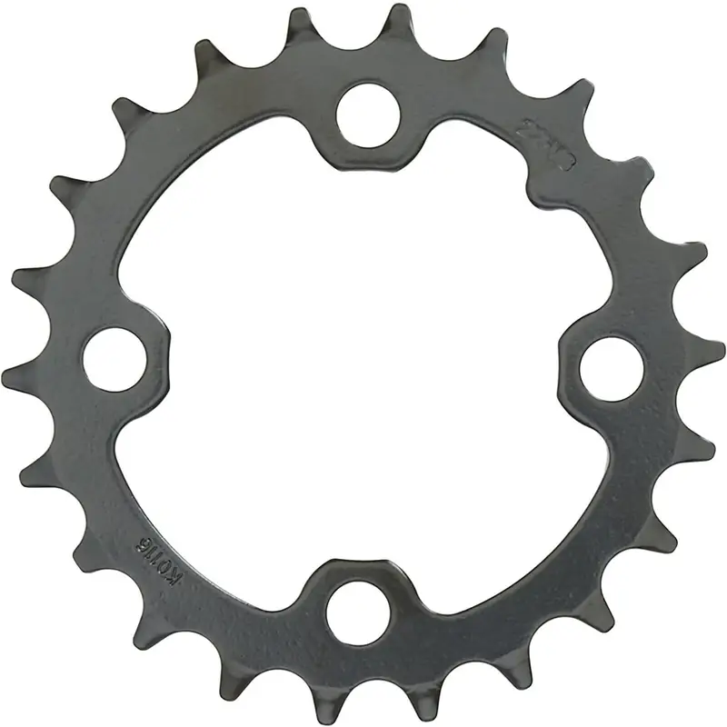 MTB chainring BCD 64mm 22t Black - image