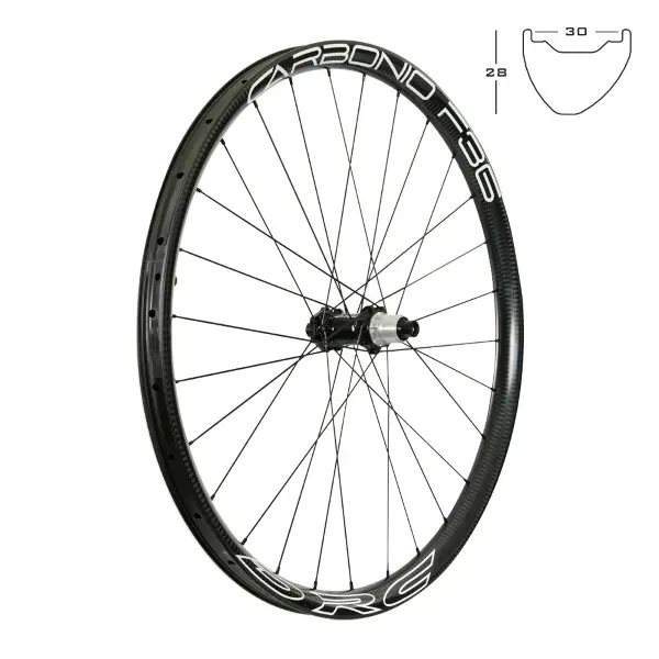 Rear wheel f-36 carbon i28 tubeless ready disc 29 boost '' sh11/hg, 6 holes - image