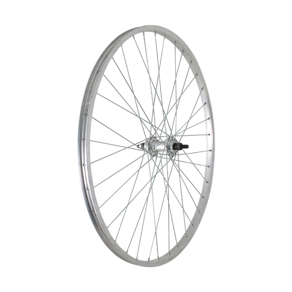 Roda Traseira Rosqueada Mtb 26x1.75'' Eixo 3/8 1v Prata