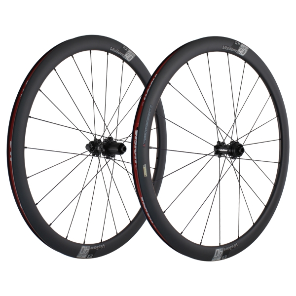 Couple wheels SC 40 Carbon C19 Tubeless Ready Disc 28/700C B2 '' Sh11/HG, Center Lock