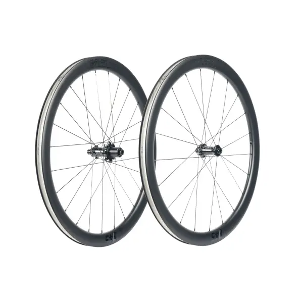 Coppia Ruote Sc45 Sl Carbon C23 Tubeless Ready Disc 28/700C B5'' Sh11/Hg, Center Lock - image