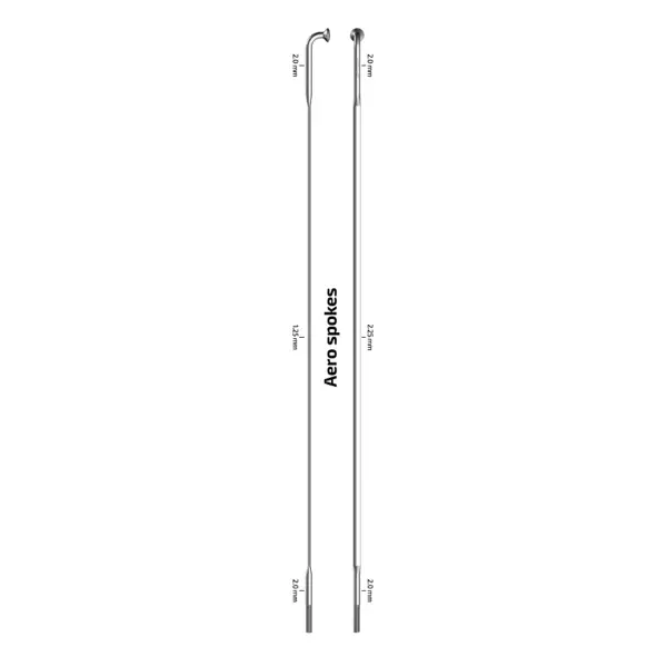 Raggio Cx-Sprint Inox Testa I-Dritta 298 Mm, Nero, Confezione 4 Pezzi #1