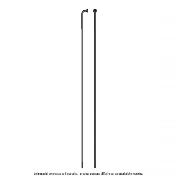 Strong Inox Ray Testa J-Bend 280 mm, Black, 4-piece packaging