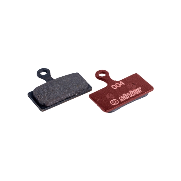 Paire d'étapes pour les freins à disque organique rouge Standard MTB pour Shimano G 73-004-041-0 #1
