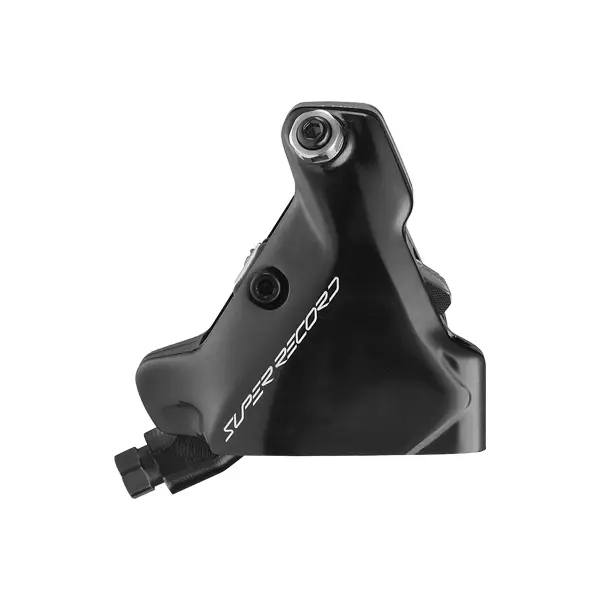 Pinza Freno A Disco Flat Mount Super Record Wireless 13v E Tubo Idraulico Posteriore 160mm - image