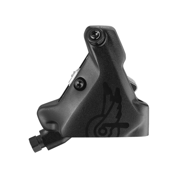 Pinza Freno a Disco Flat Mount Record Wireless 13v e Tubo Idraulico Posteriore 140 mm