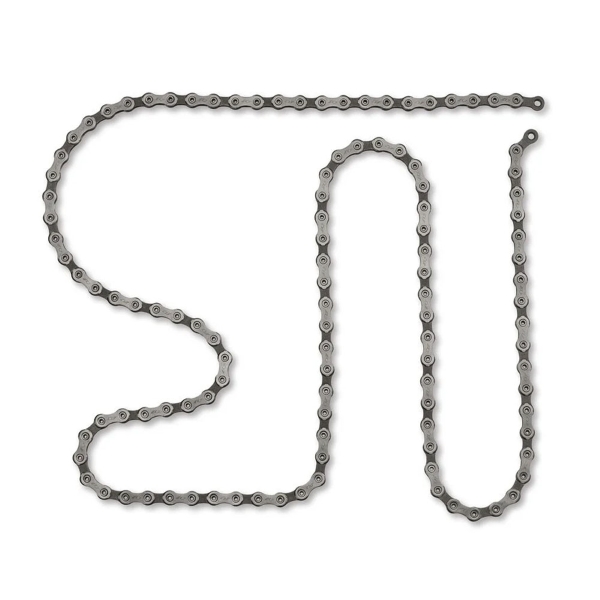 Catena Super Record 13V 113 Maglie, Argento Grigio, Con Missing Link