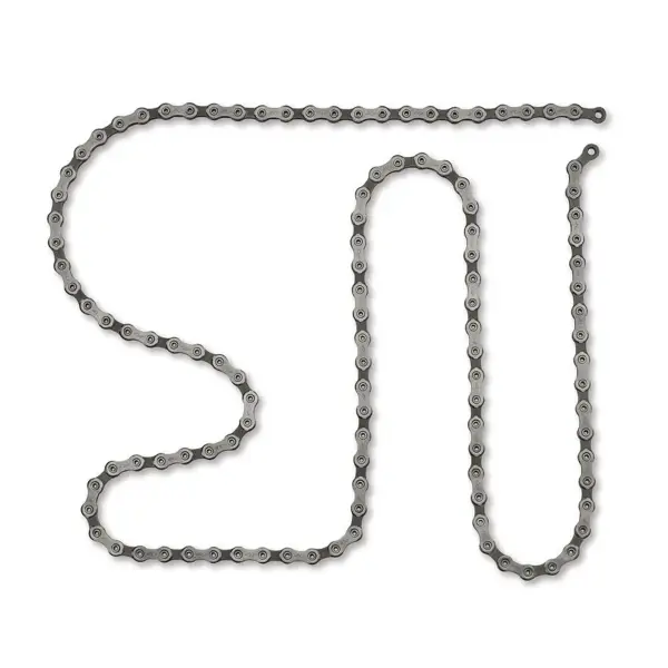 Catena Super Record 13V 113 Maglie, Argento Grigio, Con Missing Link - image