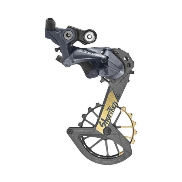 Pulegge e gabbia cambio oversize Shuriken per Shimano Dura-ace / Ultegra nero #2