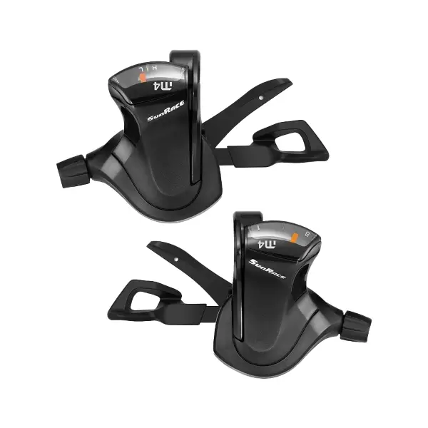 COMPROL CONTROLES DE CONTROLES DLM 403 Compatible Shimano 3 x 7V, collar, con pantalla, negro - image