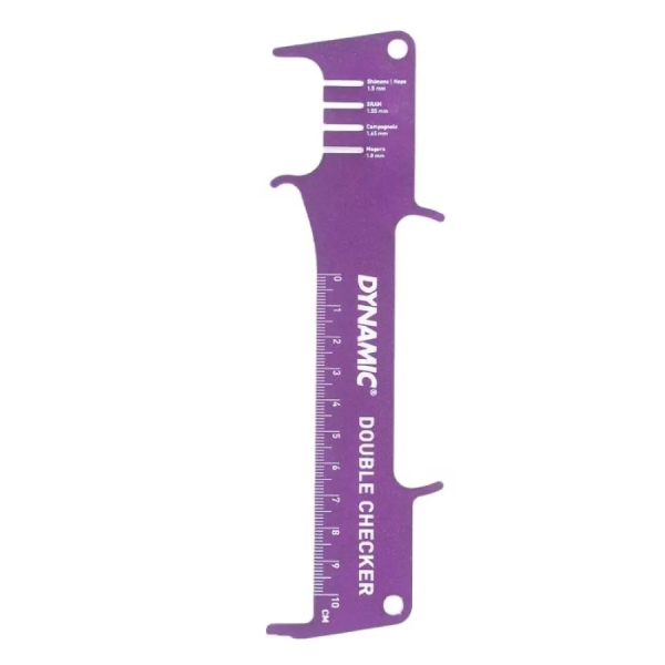 Indicatore Usura Catena Double Checker Viola
